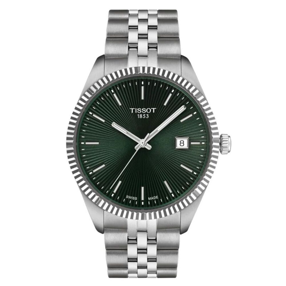 Tissot Men's Ballade Green Dial Watch - T1564101109100